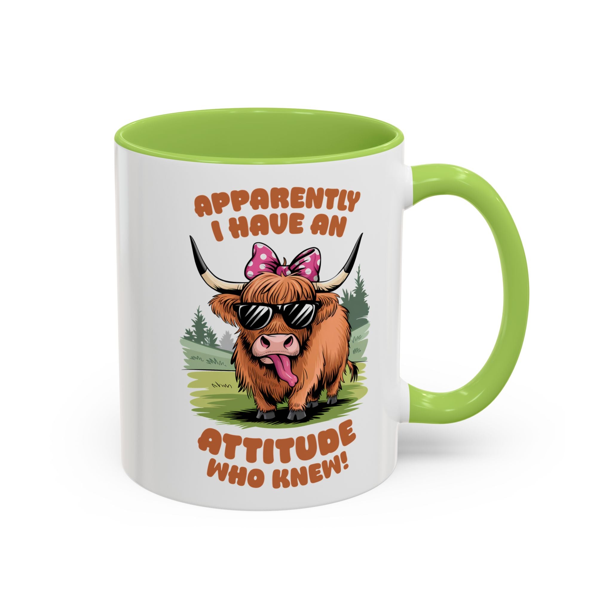 Fun Attitude Coffee Mug - Perfect Gift for Animal Lovers cow farm humor