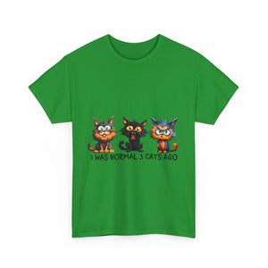 Funny Cat Lovers Tee - I Was Normal 3 Cats Ago, Unisex Shirt for Pet Owners, Cat Mom Gift, Cute Animal Tee, Cat-Themed Humor, Birthday [...]