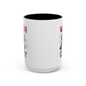 Warm & Cozy Holiday Accent Coffee Mug - Perfect for Winter Mornings, Christmas Gifts, Hot Beverage Lovers, Seasonal Decor, Cozy Vibes