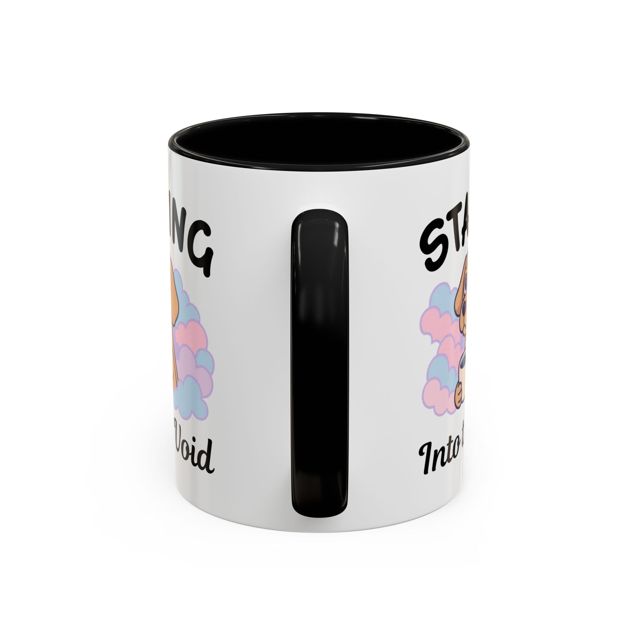 Cute Dog Coffee Mug for Animal Lovers, Staring Into the Void, Fun Gift for Pet Owners, Coffee Lovers, Cute Kitchen Decor