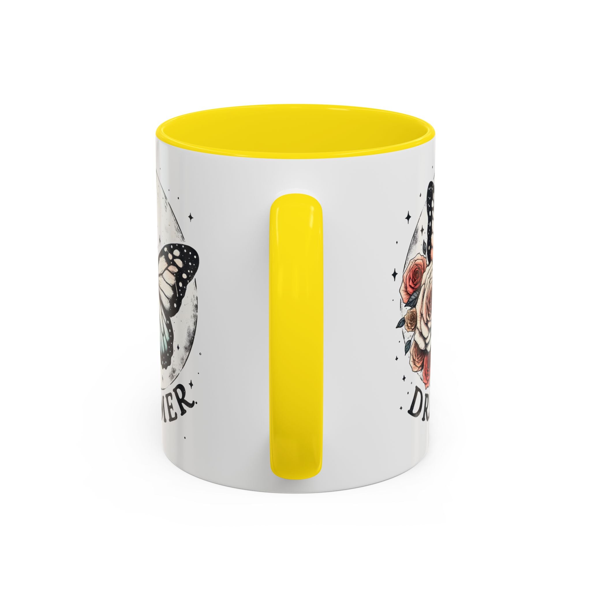Dreamer Butterfly Coffee Mug - Stylish Accent for Creatives positive vibe freedom nature lover