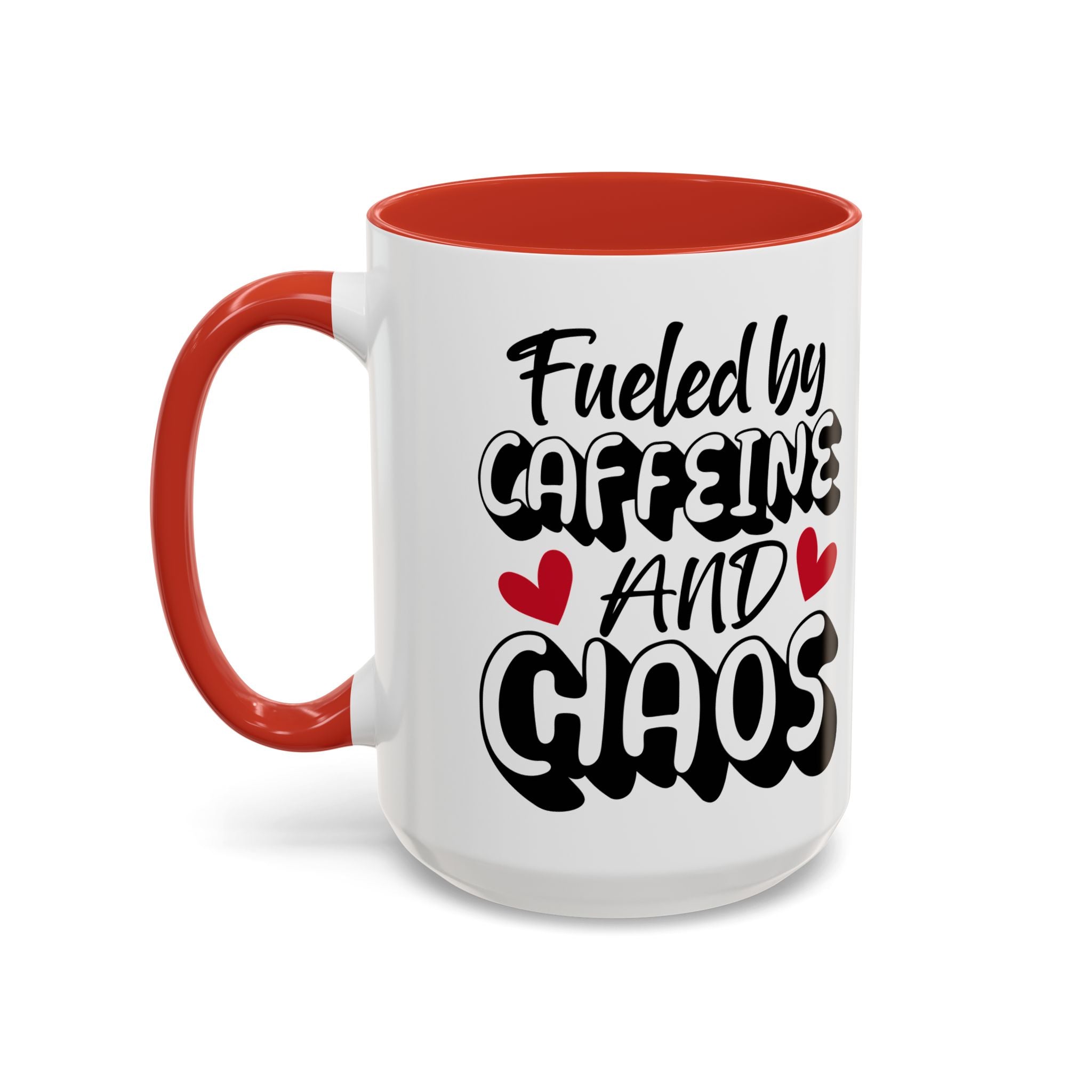 Caffeine Chaos Mug - Perfect for Coffee Lovers, Funny Gift for Friends, Home Office Essential, Birthday, Coffee Break