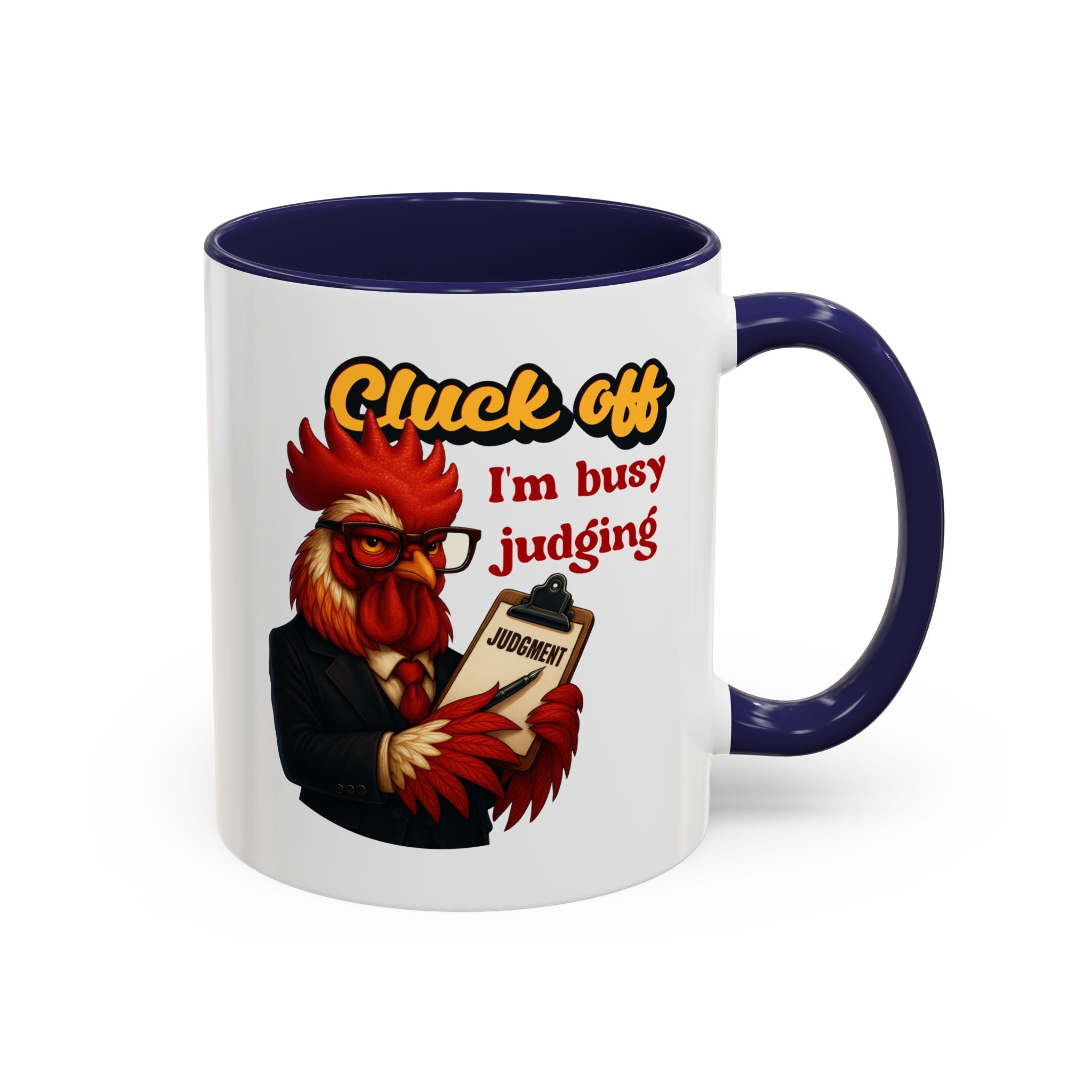 Funny Cluck Off Coffee Mug - Perfect for Chicken Lovers, Gag Gifts, Office Humor, and Birthdays