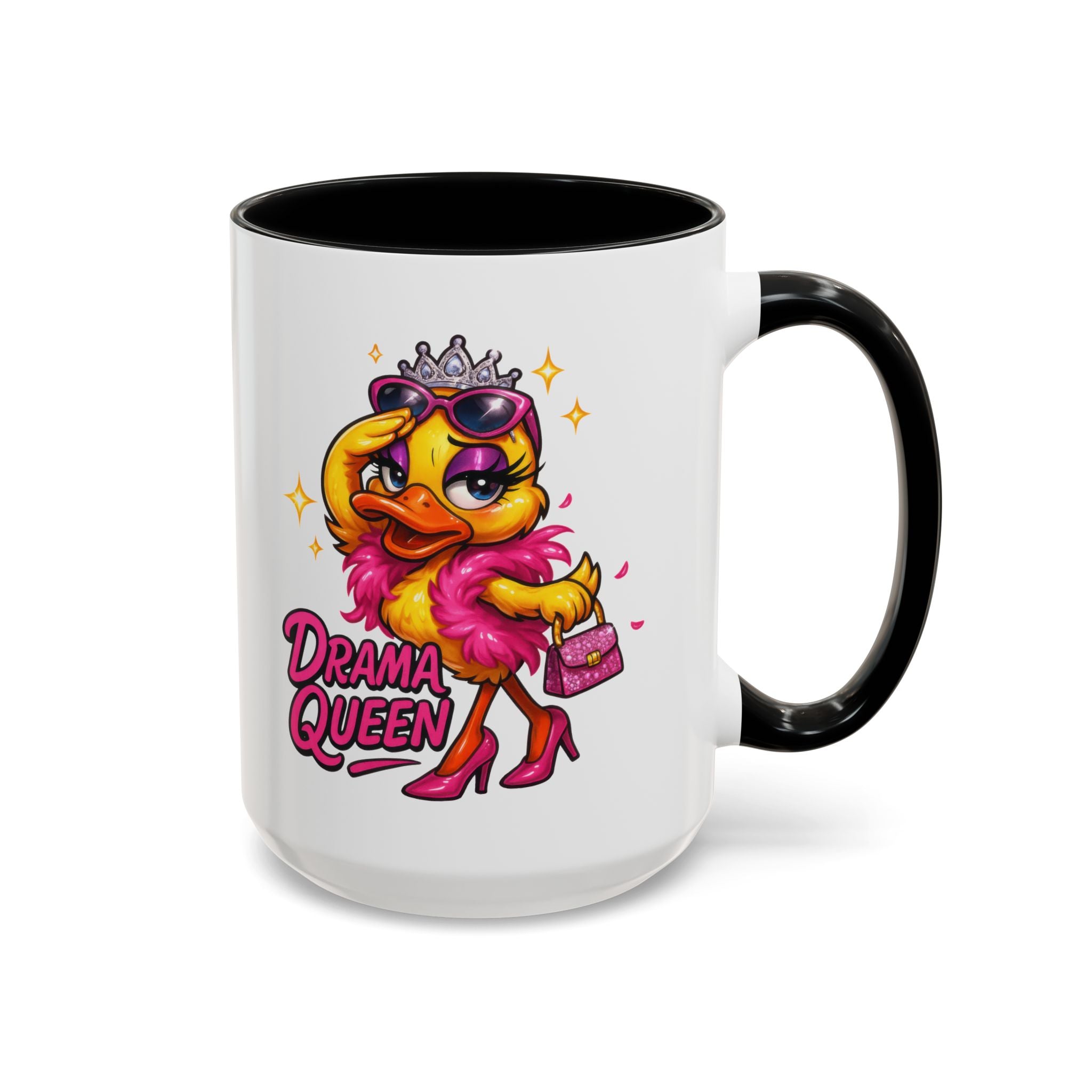 Drama Queen Coffee Mug, Funny Mug for Her, Gift for Drama Lovers, Sassy Office Mug, Unique Present for Birthdays