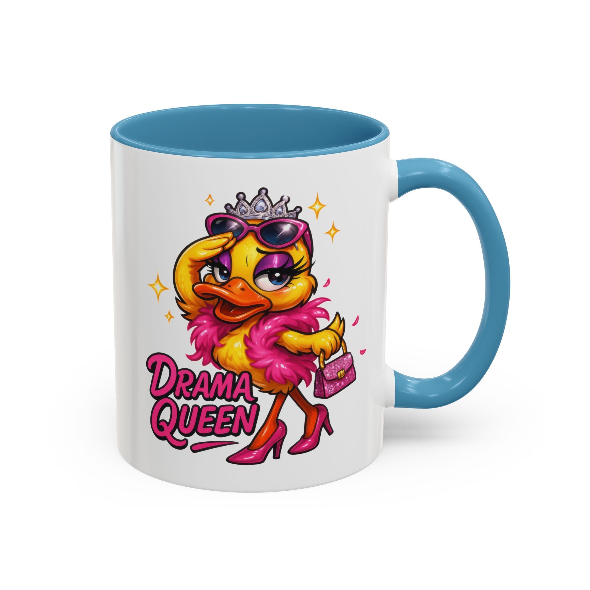 Drama Queen Coffee Mug, Funny Mug for Her, Gift for Drama Lovers, Sassy Office Mug, Unique Present for Birthdays