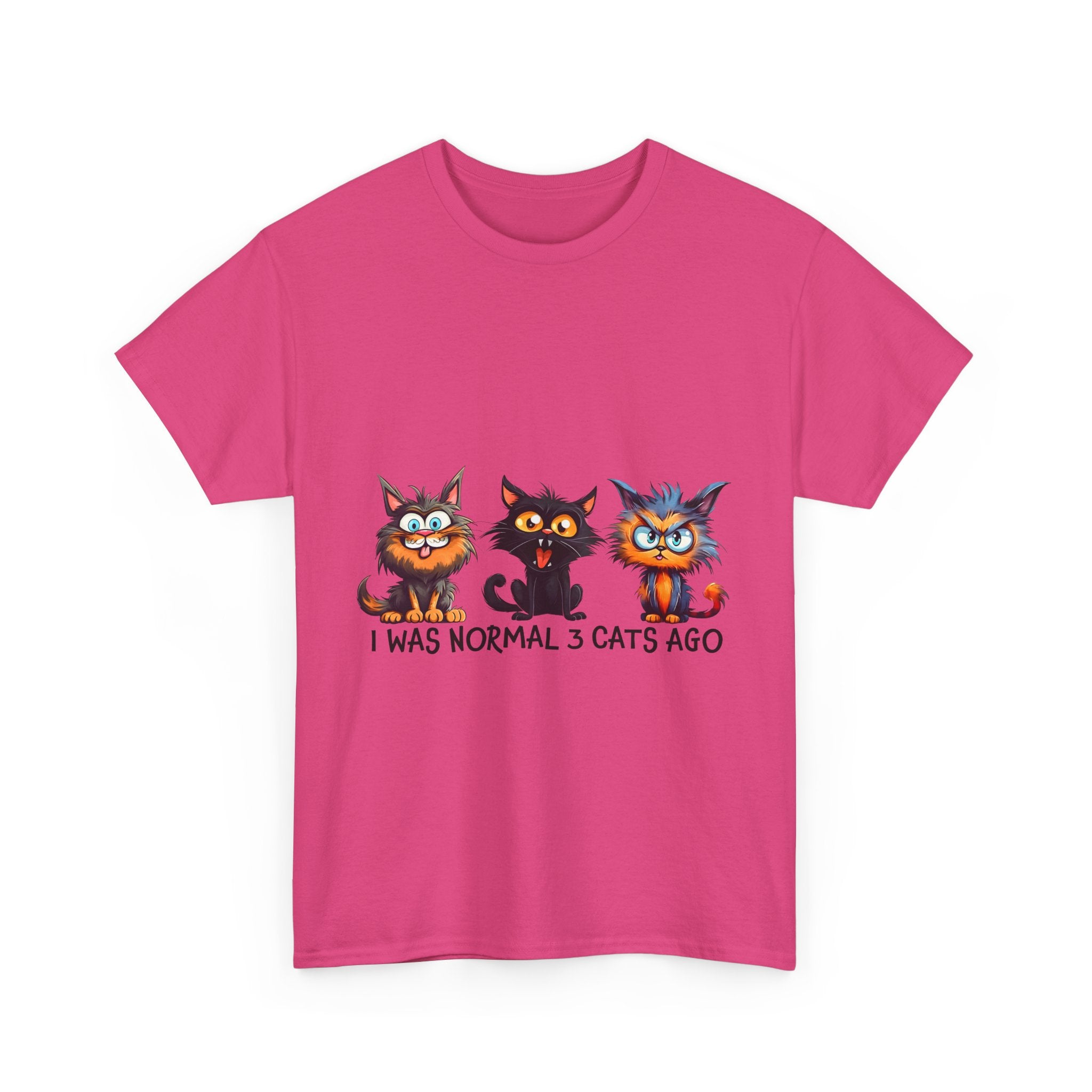 Funny Cat Lovers Tee - I Was Normal 3 Cats Ago, Unisex Shirt for Pet Owners, Cat Mom Gift, Cute Animal Tee, Cat-Themed Humor, Birthday [...]