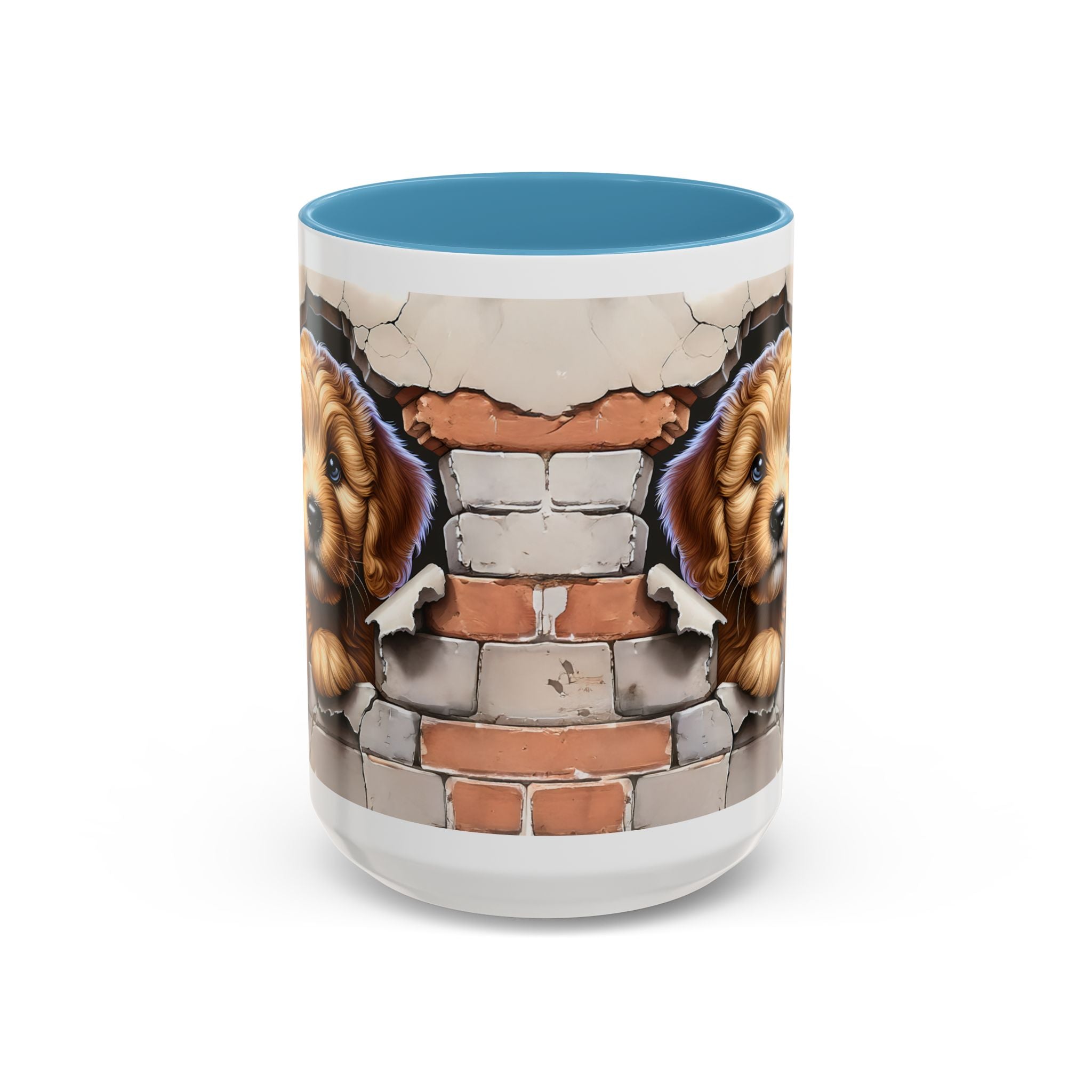 Cute Dog Accent Coffee Mug - Perfect Gift for Pet Lovers, Animal Lovers, Home Decor, Coffee Lovers, Unique Kitchenware
