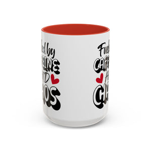 Caffeine Chaos Mug - Perfect for Coffee Lovers, Funny Gift for Friends, Home Office Essential, Birthday, Coffee Break