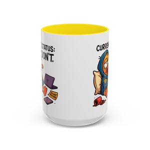 Chill Vibes Coffee Mug, Perfect for Lazy Days, Gift for Homebodies, Quirky Coffee Lover, Fun Desk Accessory, Work from Home Essentials
