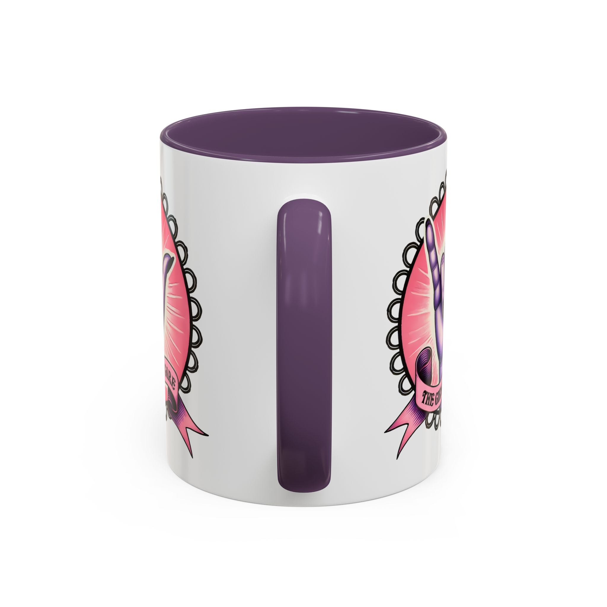 Rock 'n' Roll Accent Coffee Mug - Perfect for Music Lovers, Gift for Her, Unique Office Mug, Fun Coffee Cup, Empowering Gift Idea