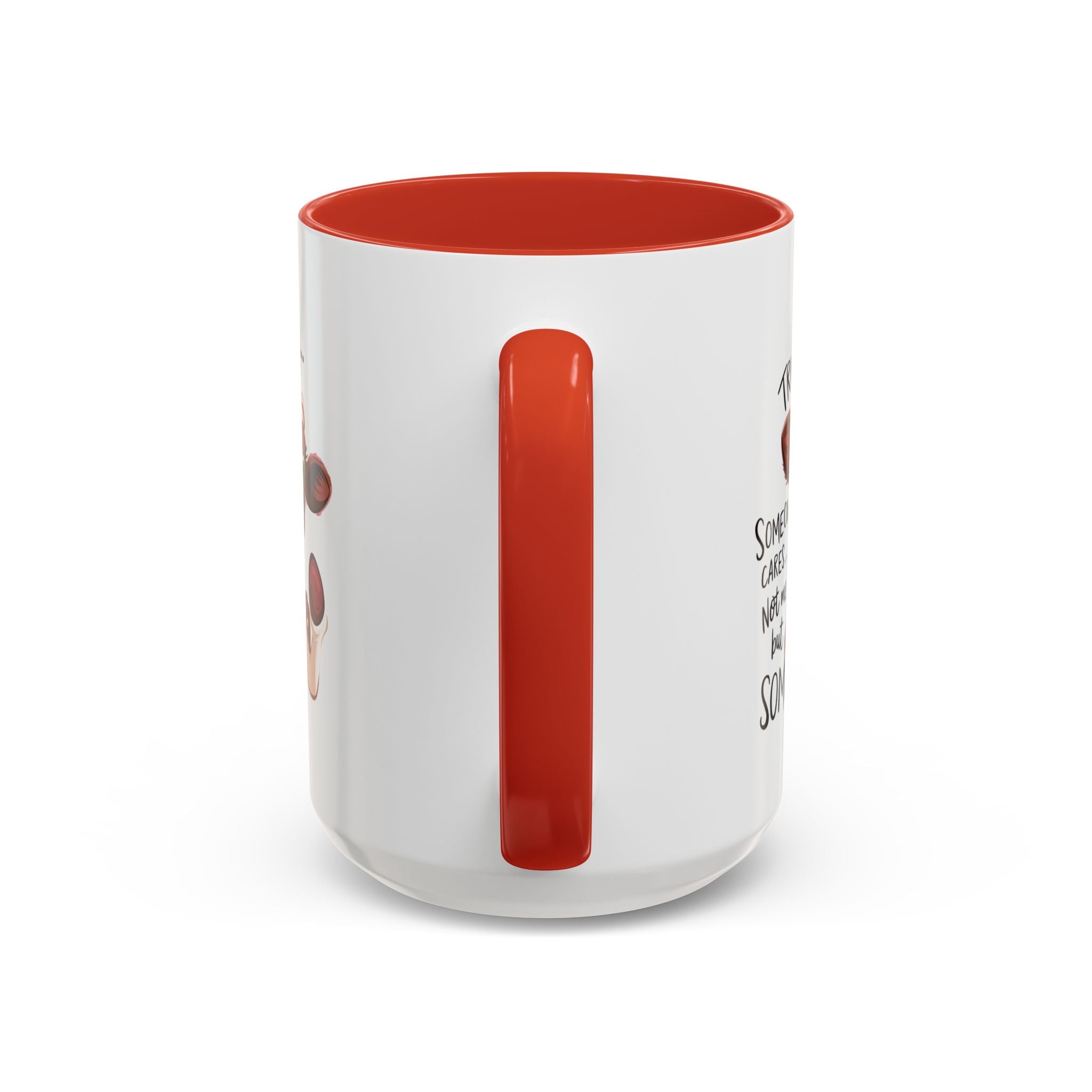 Funny Cow Accent Coffee Mug - Trust Me, Someone Cares attitude sassy animal lover