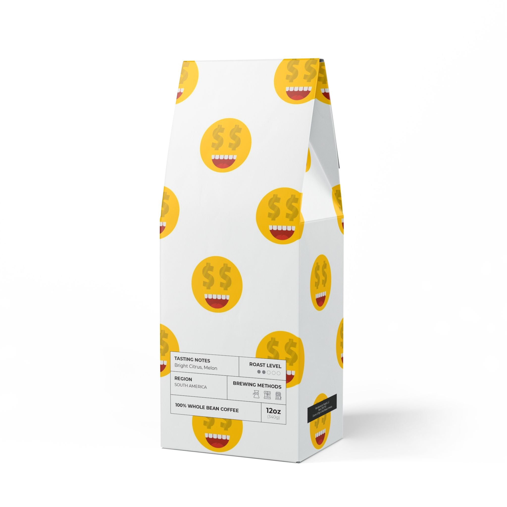 smiles and dollar signs Colombia Single Origin Coffee (Light-Medium Roast)