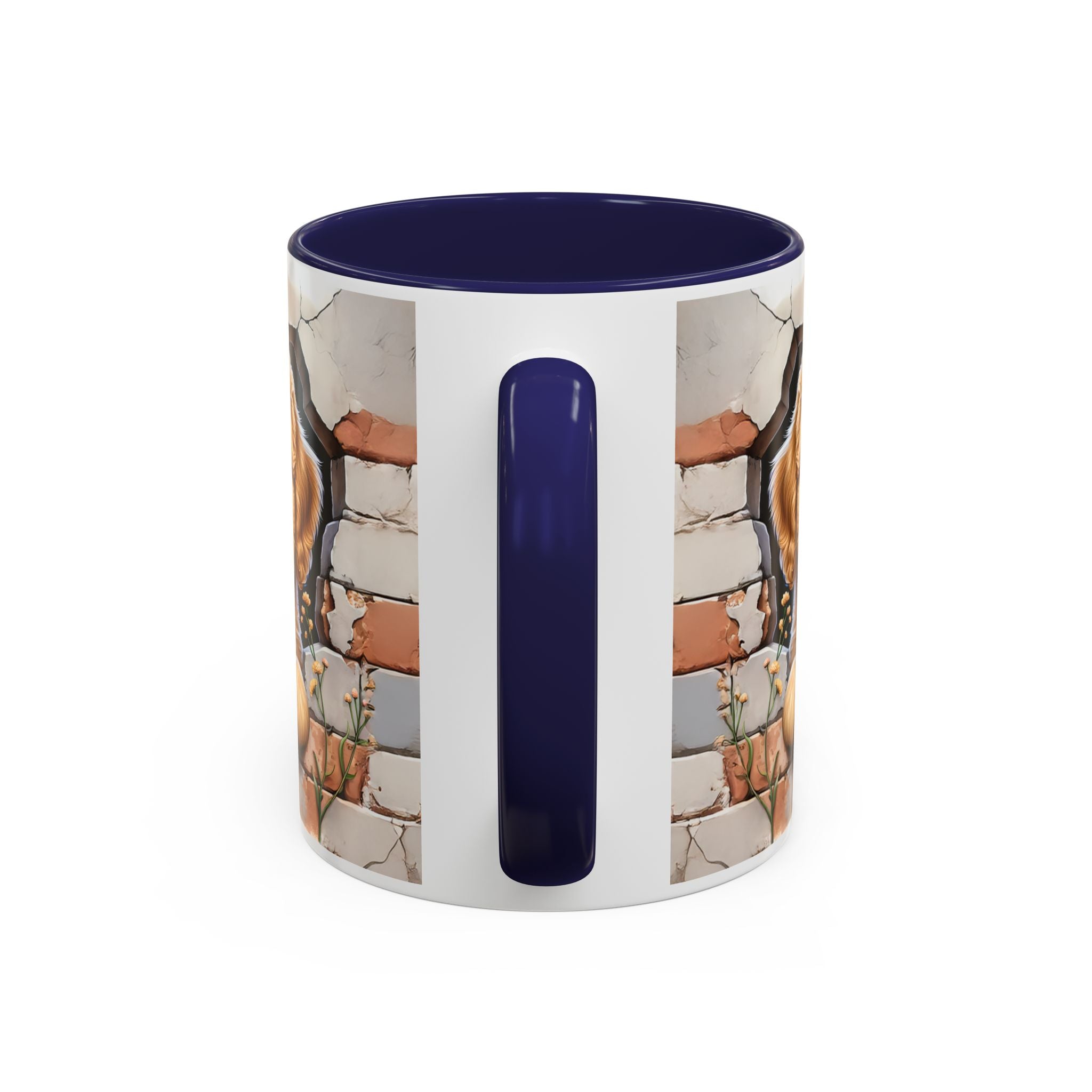 Cute Dog Accent Coffee Mug - Perfect Gift for Pet Lovers, Animal Lovers, Home Decor, Coffee Lovers, Unique Kitchenware