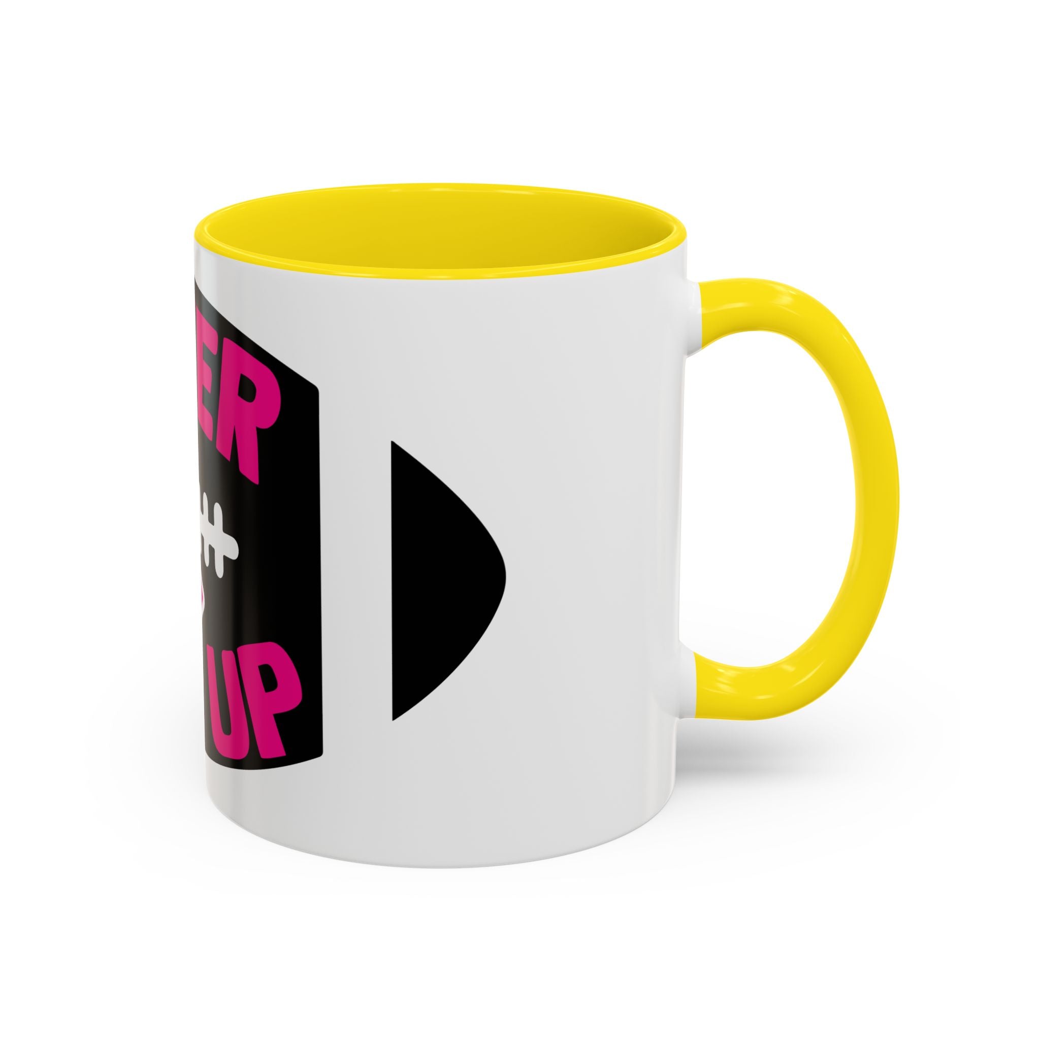 Inspirational Breast Cancer Awareness Coffee Mug - Never Give Up, Motivational Gift, Supportive Keepsake, Home or Office Decor