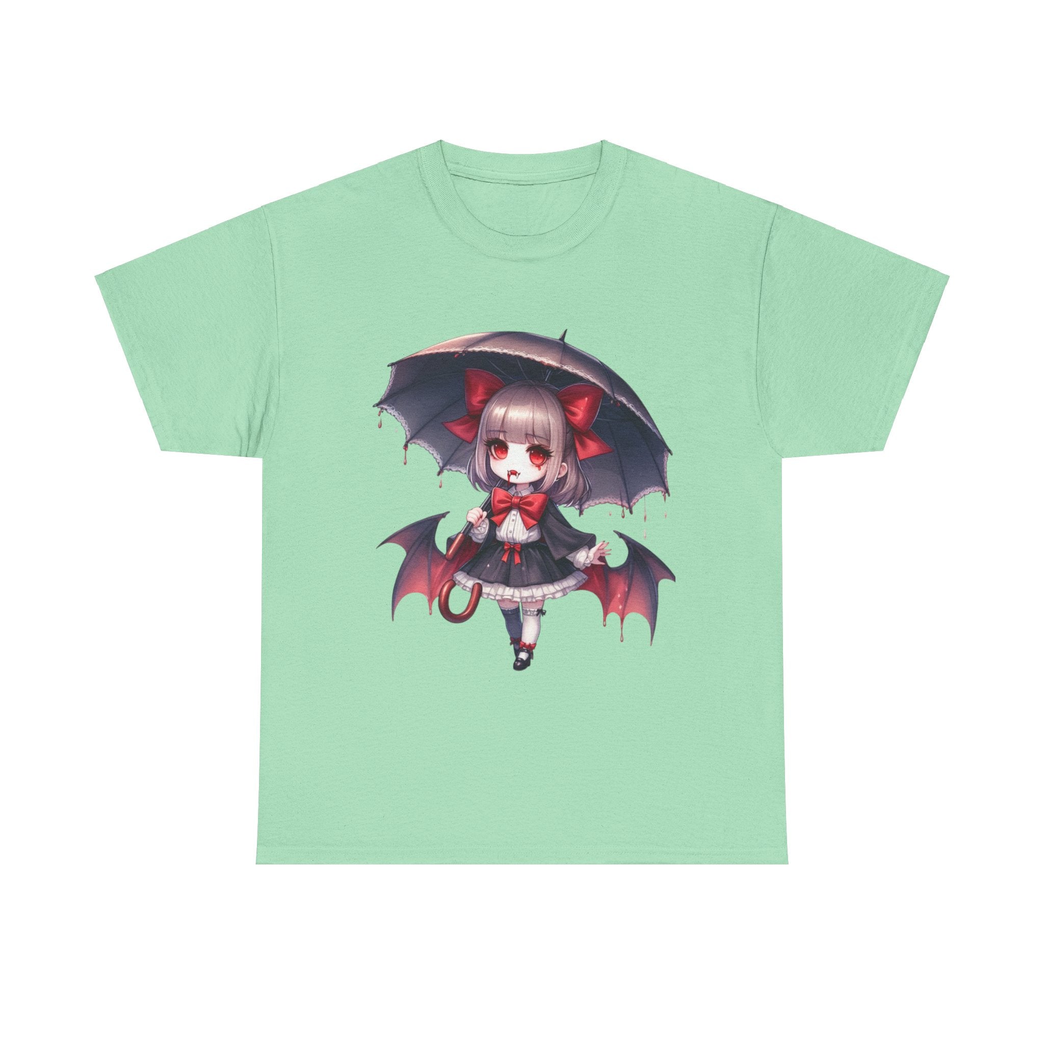 vampire girl horror Unisex Heavy Cotton Tee men women png31