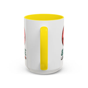Smiley Face Accent Coffee Mug - "Smile, Life is Good" - 11oz & 15oz