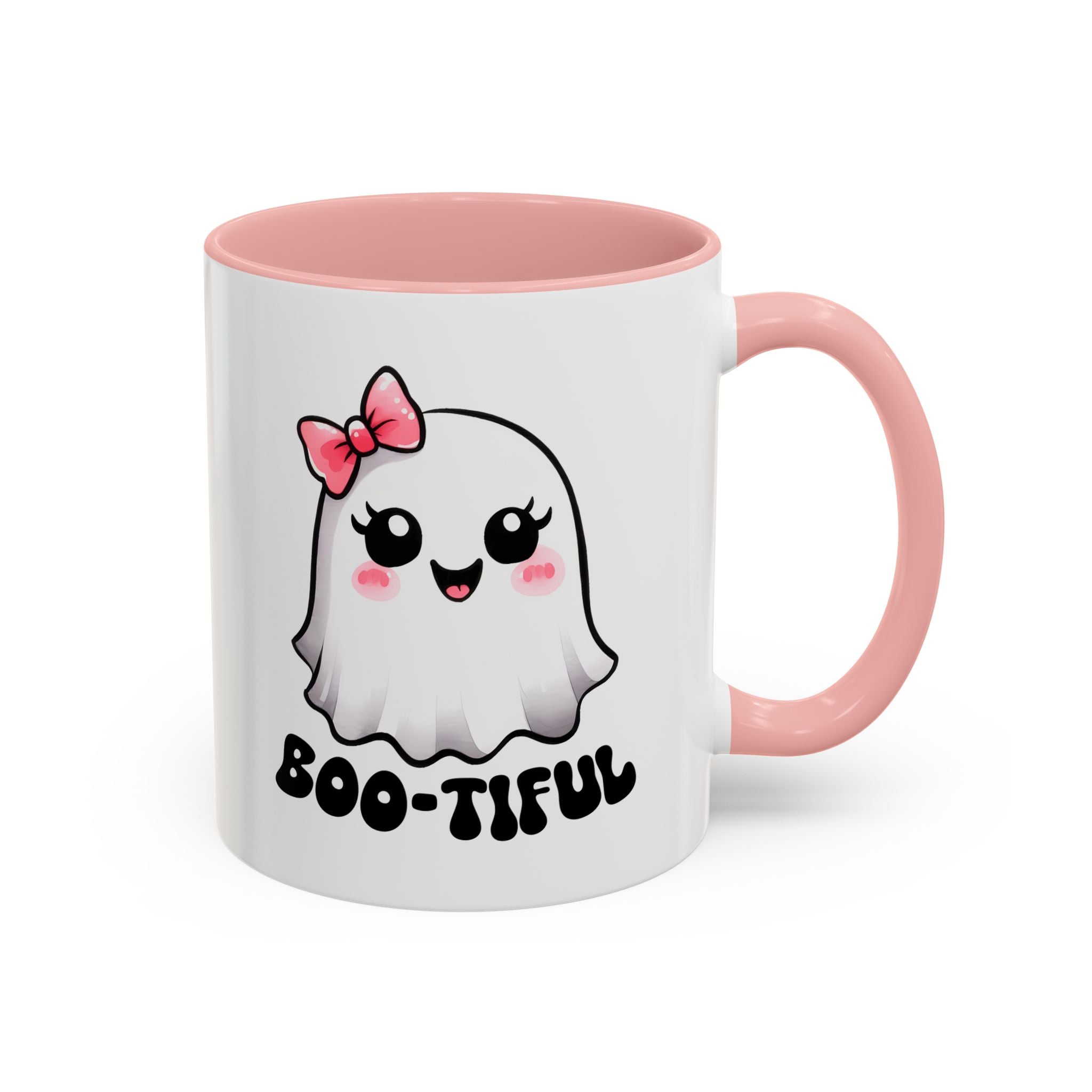 Cute Ghost Coffee Mug - Perfect for Halloween, Gift for Friends, Spooky Season, Cozy Vibes, Boo-tiful Design