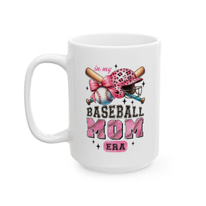 Baseball Mom coffee Mug | Perfect Gift for Sports Moms | 11oz & 15oz Sizes | Fun Coffee Cup for Baseball Lovers
