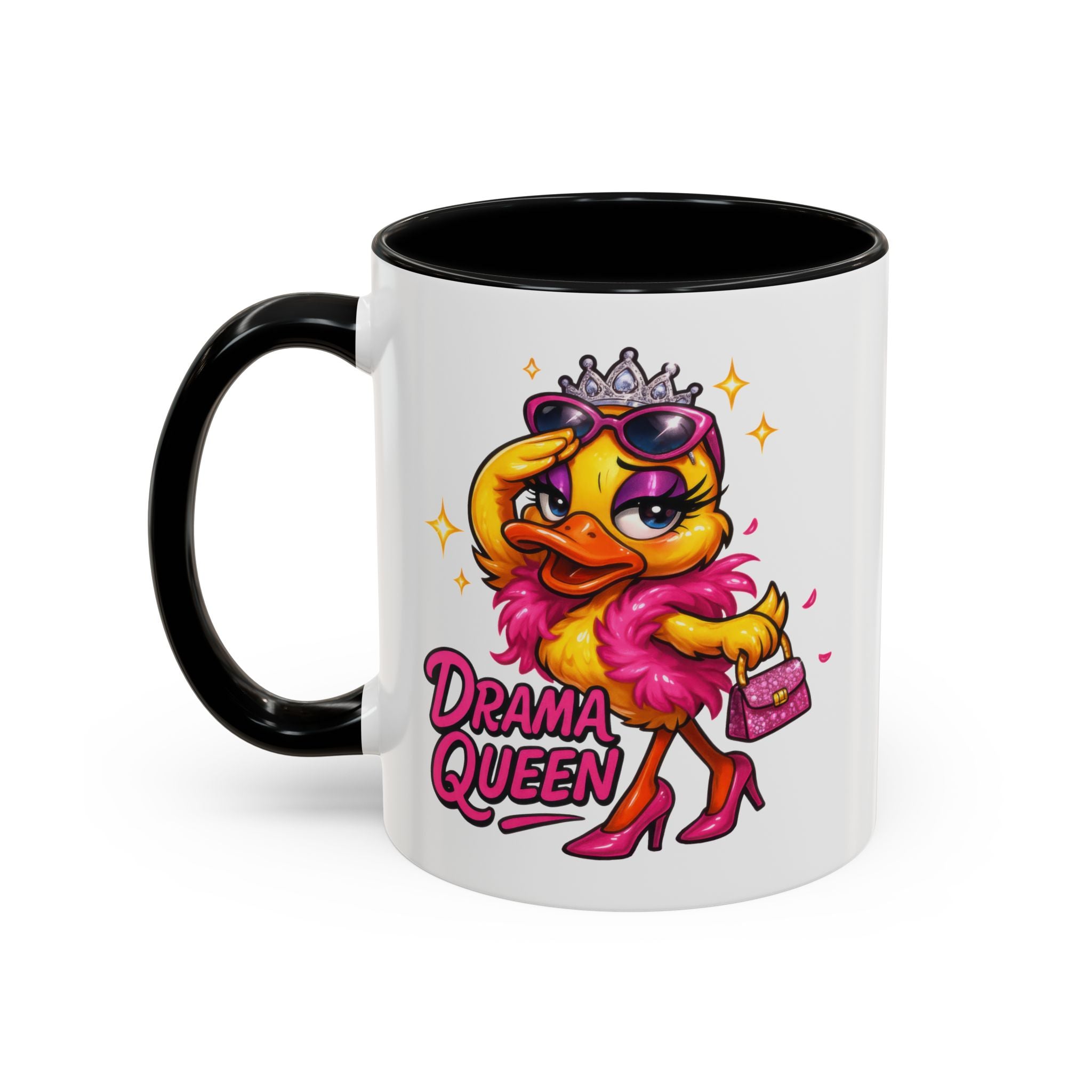 Drama Queen Coffee Mug, Funny Mug for Her, Gift for Drama Lovers, Sassy Office Mug, Unique Present for Birthdays