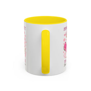 Breast Cancer Awareness Coffee Mug, Pink Out Tackle Duck Design, Supportive Gift for Fighters & Survivors, Cheerful Office Decor, [...]
