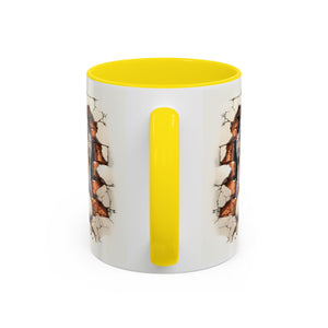 Cute Puppy Accent Coffee Mug - Perfect Gift for Dog Lovers, Unique Pet Lover Mug, Mother’s Day, Birthday, Home Decor