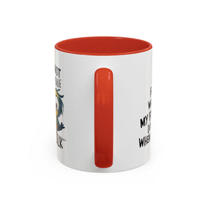 Funny Accent Coffee Mug for Sarcastic Coffee Lovers - "I'm Not Responsible for What My Face Does When You Talk"