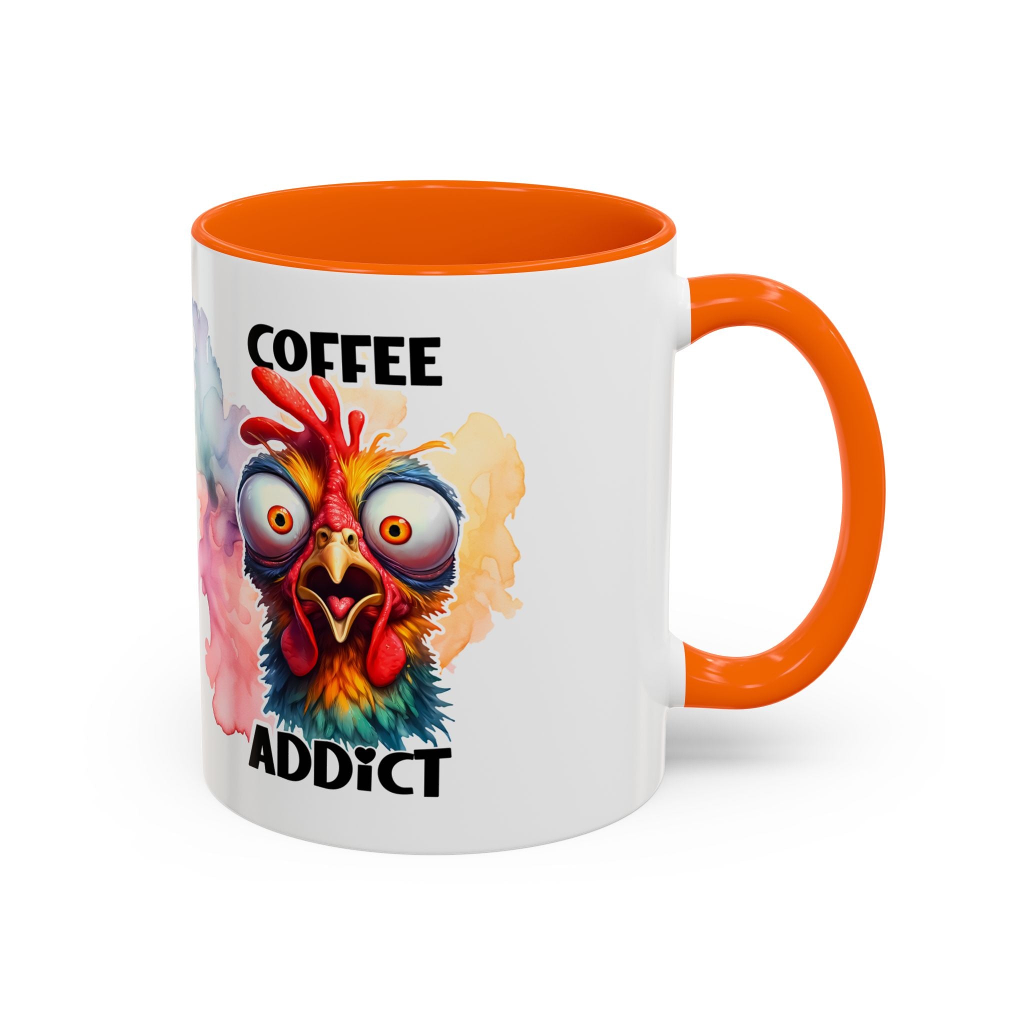 Coffee Addict Mug, Funny Coffee Lover Gift, Unique Kitchen Decor, Quirky Morning Brew Cup, Perfect for Birthdays & Holidays