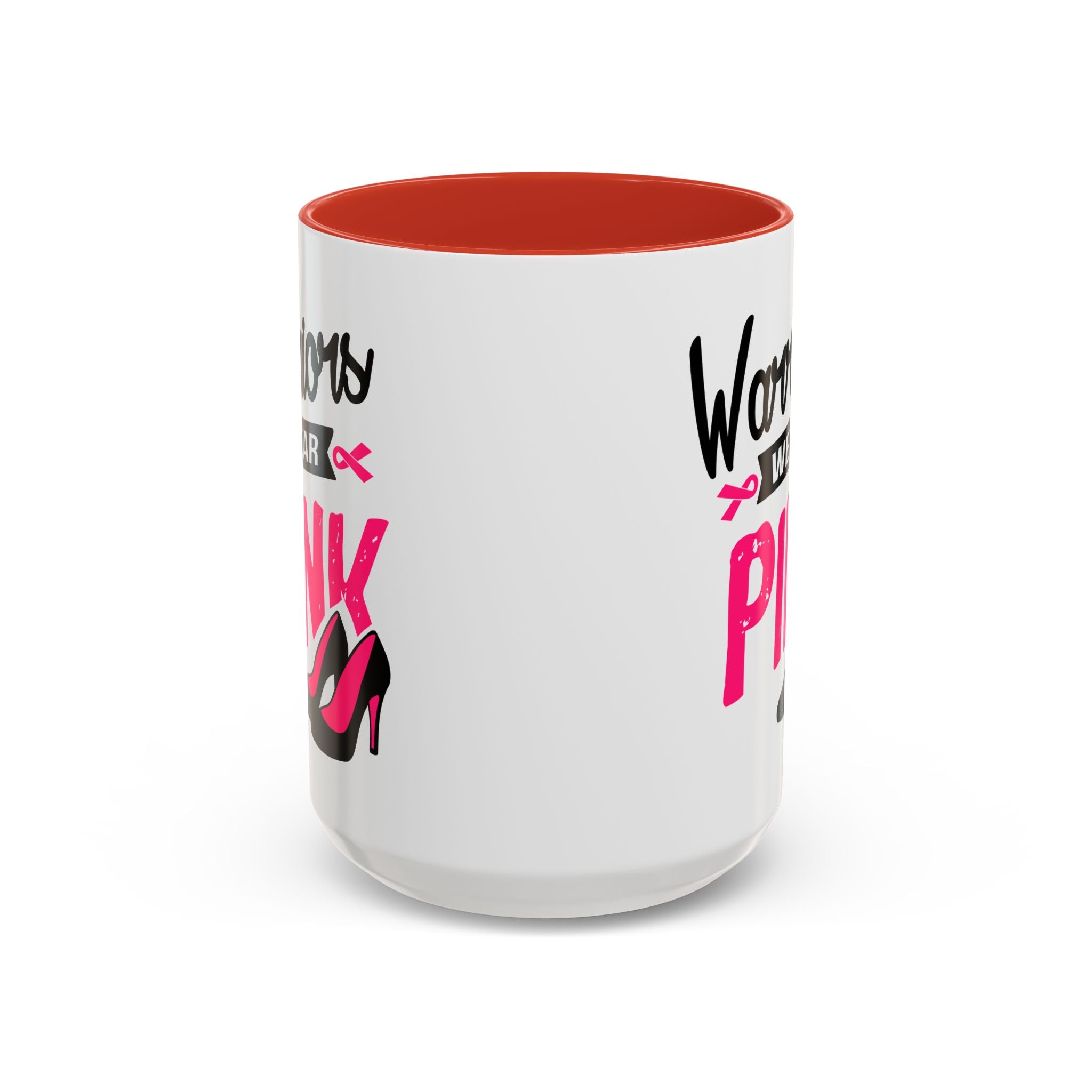 Breast Cancer Awareness Coffee Mug, Inspirational Gift, Warrior Mug, Pink Ribbon Awareness, Supportive Beverage Cup