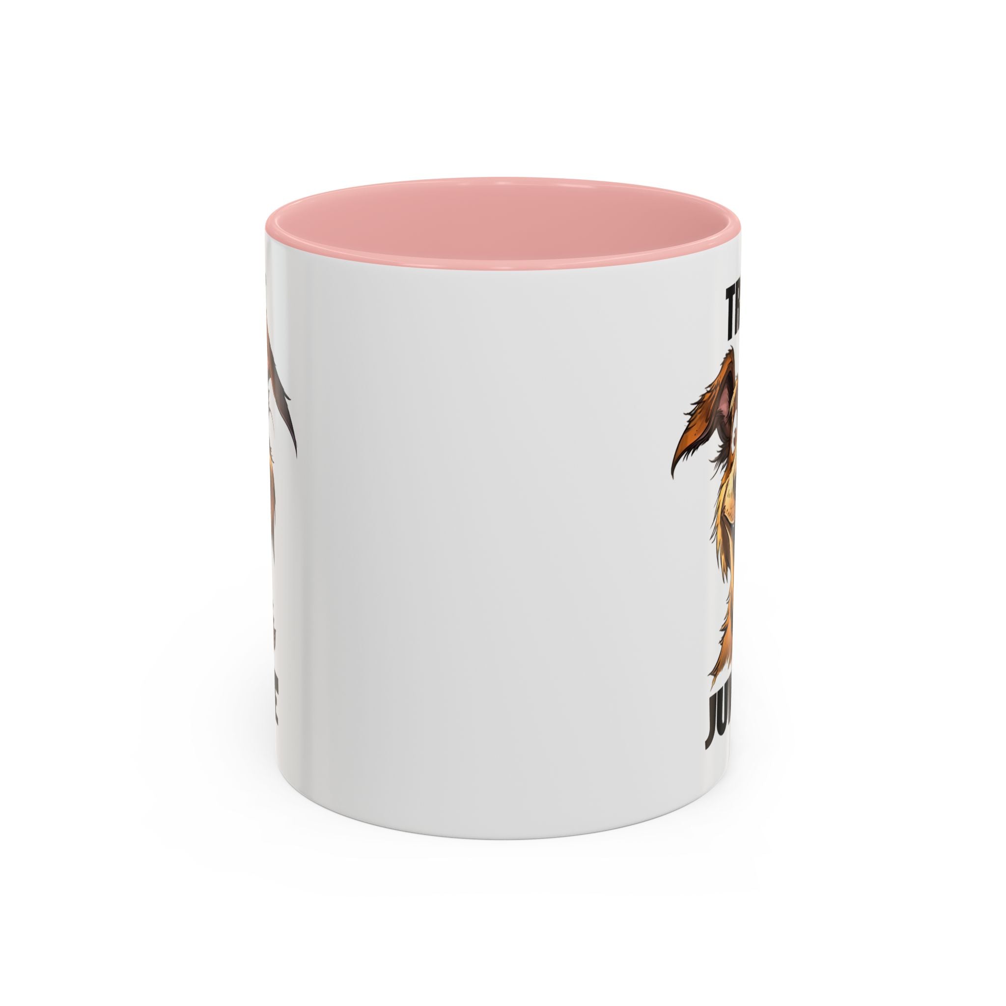 Funny Dog Lover Coffee Mug - Treat Junkie, Pet Gift, Animal Lover Cup, Dog Mom, Unique Mug for Dog Owners