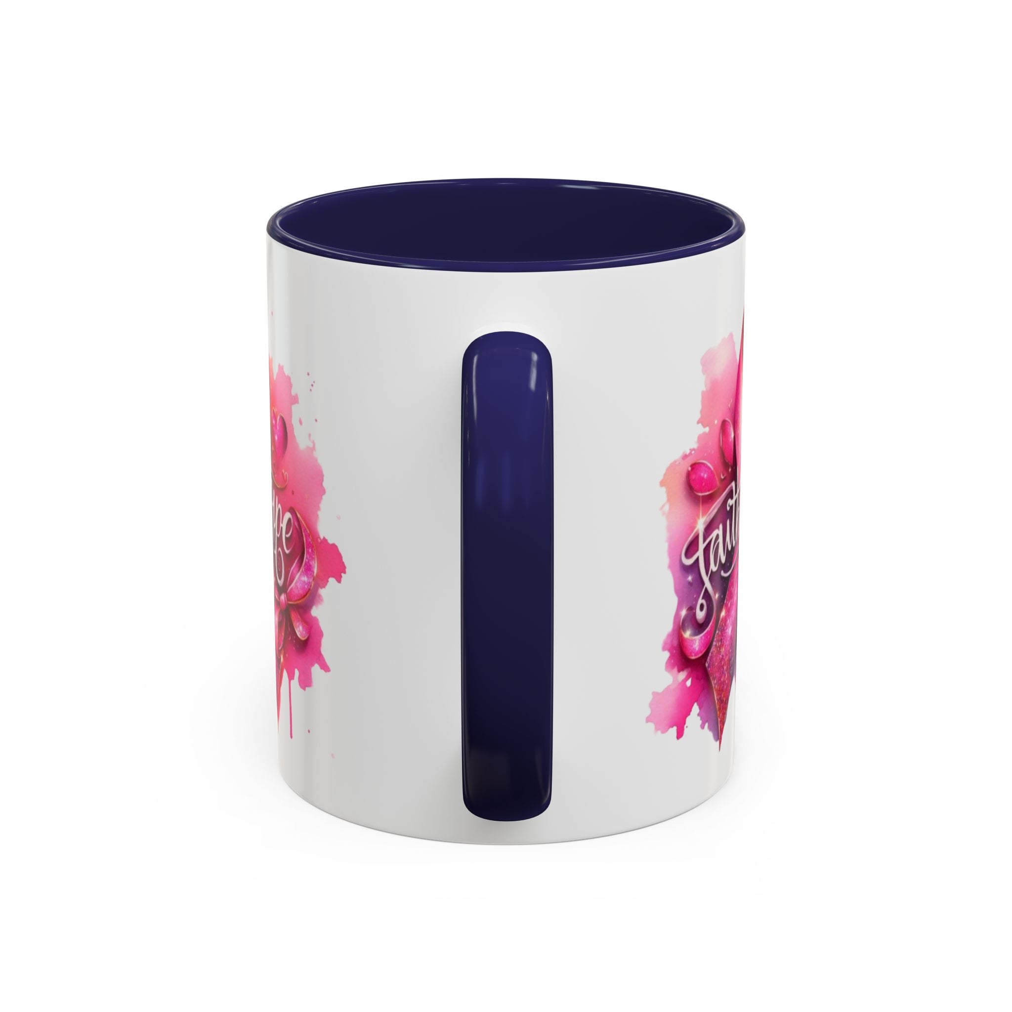 Cancer awareness Inspirational Hope & Faith and Love Coffee Mug