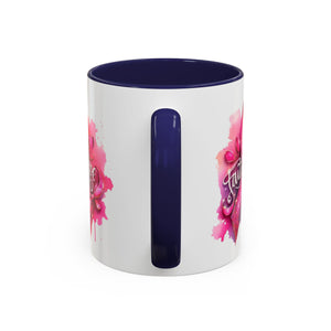 Cancer awareness Inspirational Hope & Faith and Love Coffee Mug