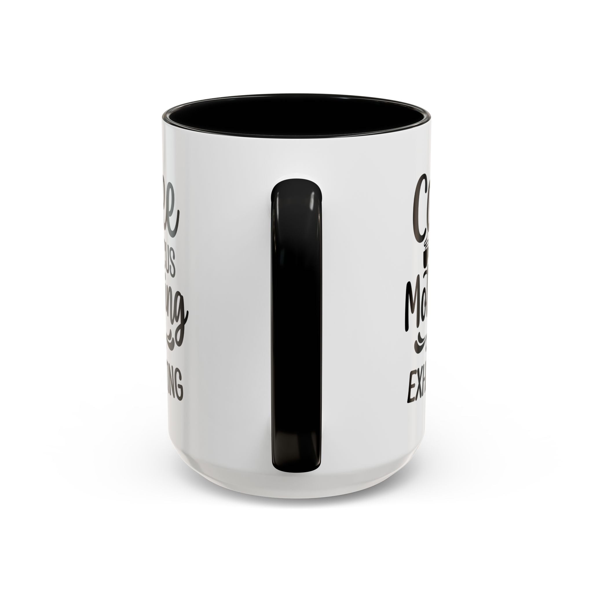 Exhausting Motherhood Coffee Mug, Funny Gift for Moms, Cute Java Cup, Coffee Lover's Mug, Parent Humor, Unique Kitchen Decor