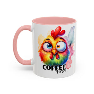 funny Chicken Coffee Mug - Whimsical Gift for Coffee Lovers,  Drinkware, Home Decor, Kitchen Essentials