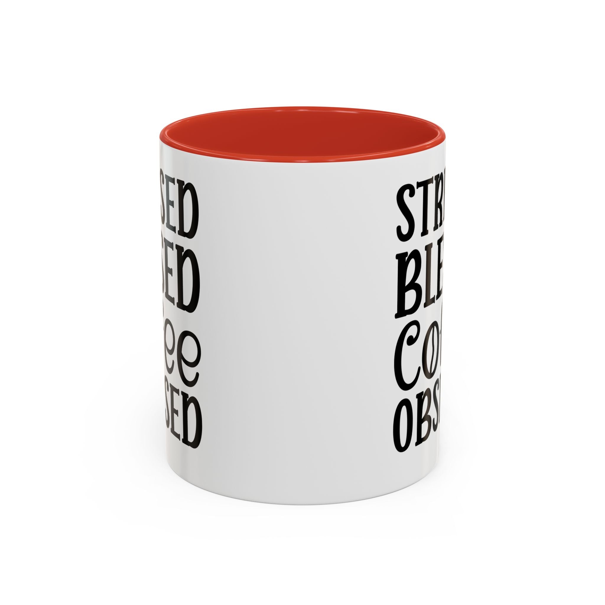 Stressed Blessed Coffee Obsessed Mug, Motivational Coffee Mug, Gift for Coffee Lovers, Funny Office Mug, Self-Care Gift Idea