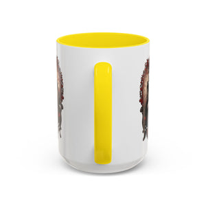 Gothic Elegance Coffee Mug - Unique Black Accent Mug for Witchy Vibes, Perfect Gift for Halloween, Goth Decor, Coffee Lovers, & Spooky