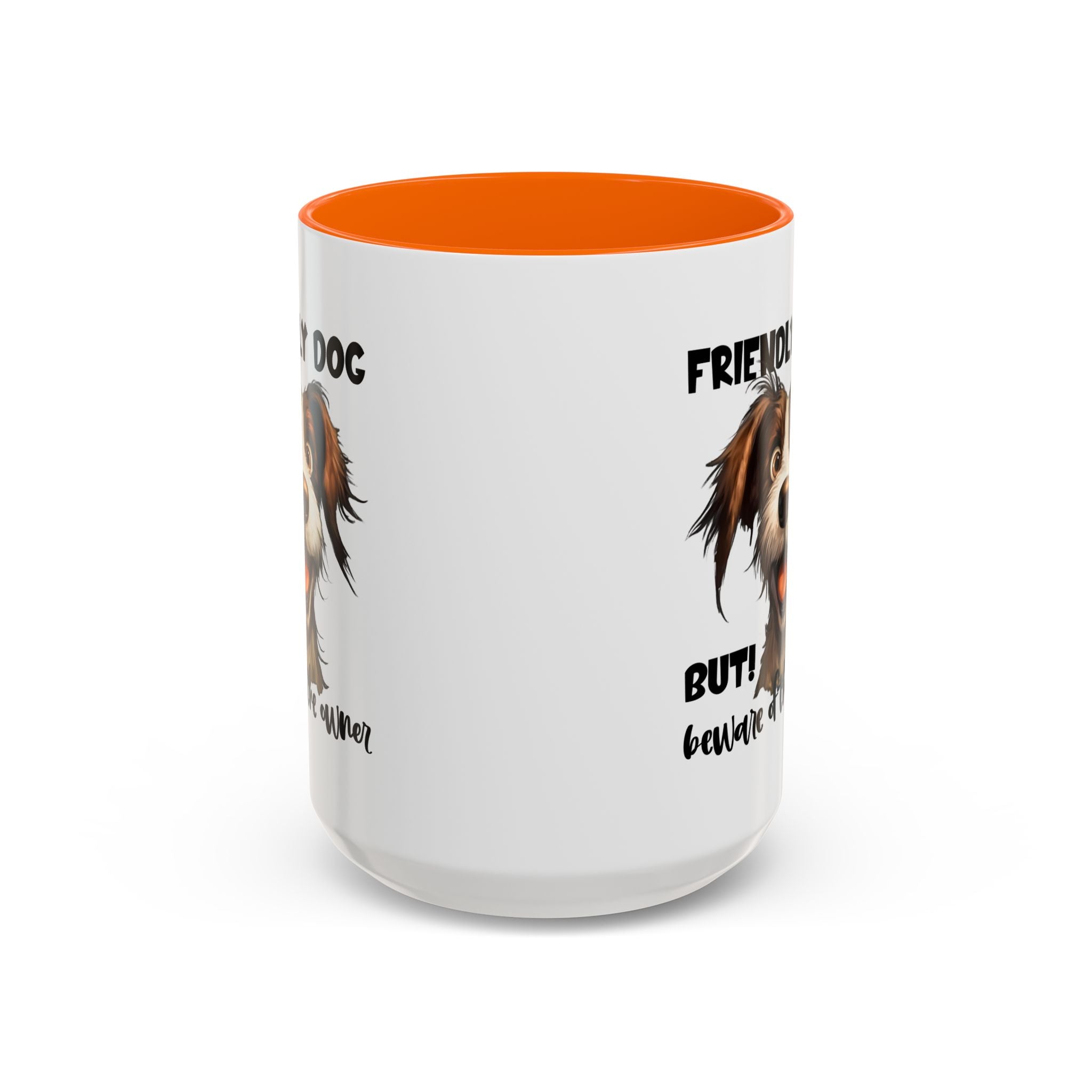 Friendly Dog Owner Mug, Dog Lover Gift, Funny Coffee Cup, Pet Owner Humor, Animal Lover Present, Holiday Gift for Dog Lovers