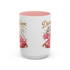 Drama Queen Coffee Mug - Fun Gift for Cat Lovers, Unique Mug for Tea or Coffee, Perfect for Birthdays, Mother's Day & Housewarming