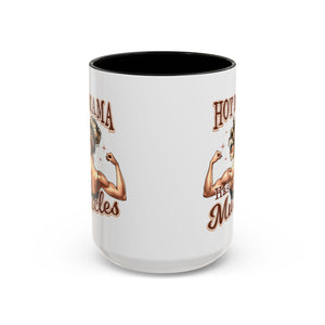 Hot Mama Coffee Mug: Empowerment, Gifts for Moms, Fitness Lovers, Best Friend, Funny Gift, Occasions: Birthdays, Holidays