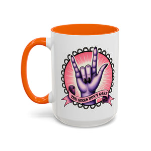 Rock 'n' Roll Accent Coffee Mug - Perfect for Music Lovers, Gift for Her, Unique Office Mug, Fun Coffee Cup, Empowering Gift Idea