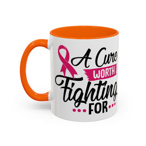 Inspirational Breast Cancer Awareness Mug, Supportive Gift for Fighters, 11oz & 15oz Coffee Cup - Perfect for Fundraisers, Hope, [...]
