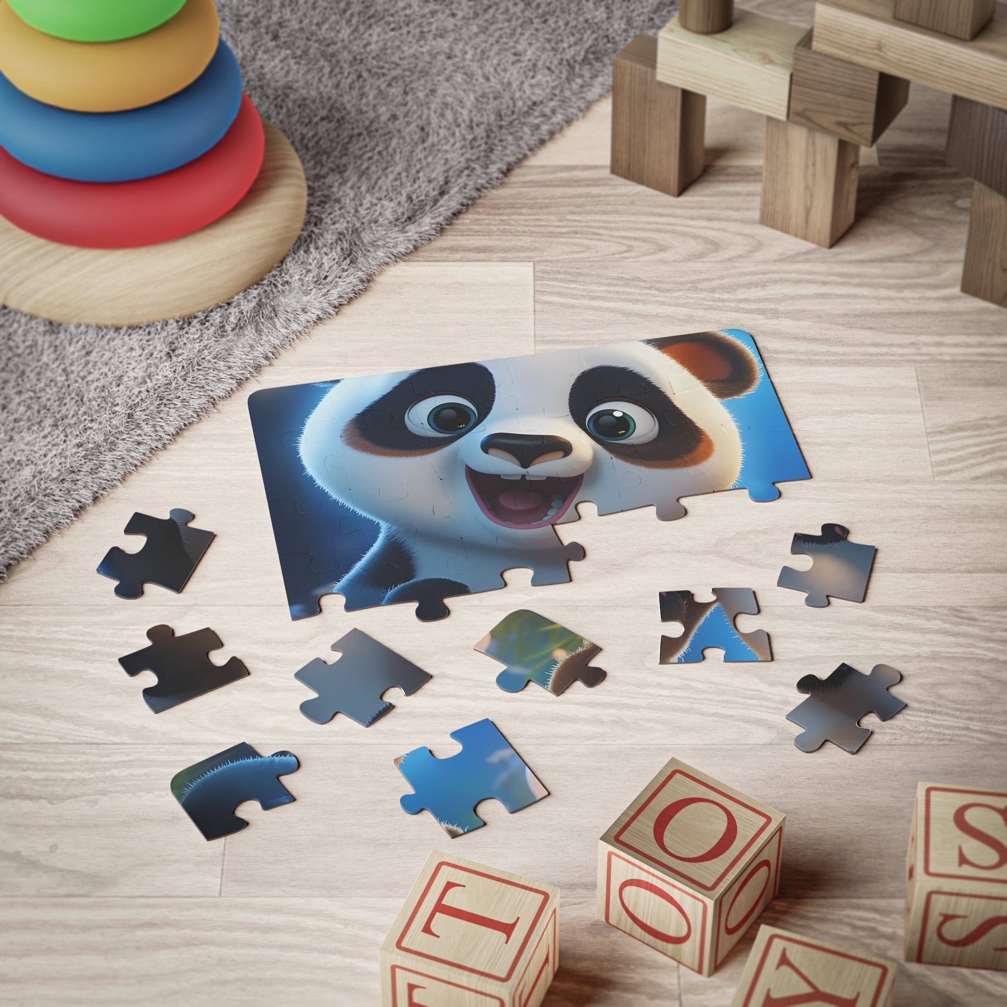 Panda Kids' Puzzle | 30-Piece Fun, Educational Activity for  Family Time