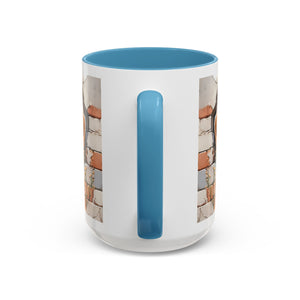 Cute Dog Accent Coffee Mug - Perfect Gift for Pet Lovers, Animal Lovers, Home Decor, Coffee Lovers, Unique Kitchenware