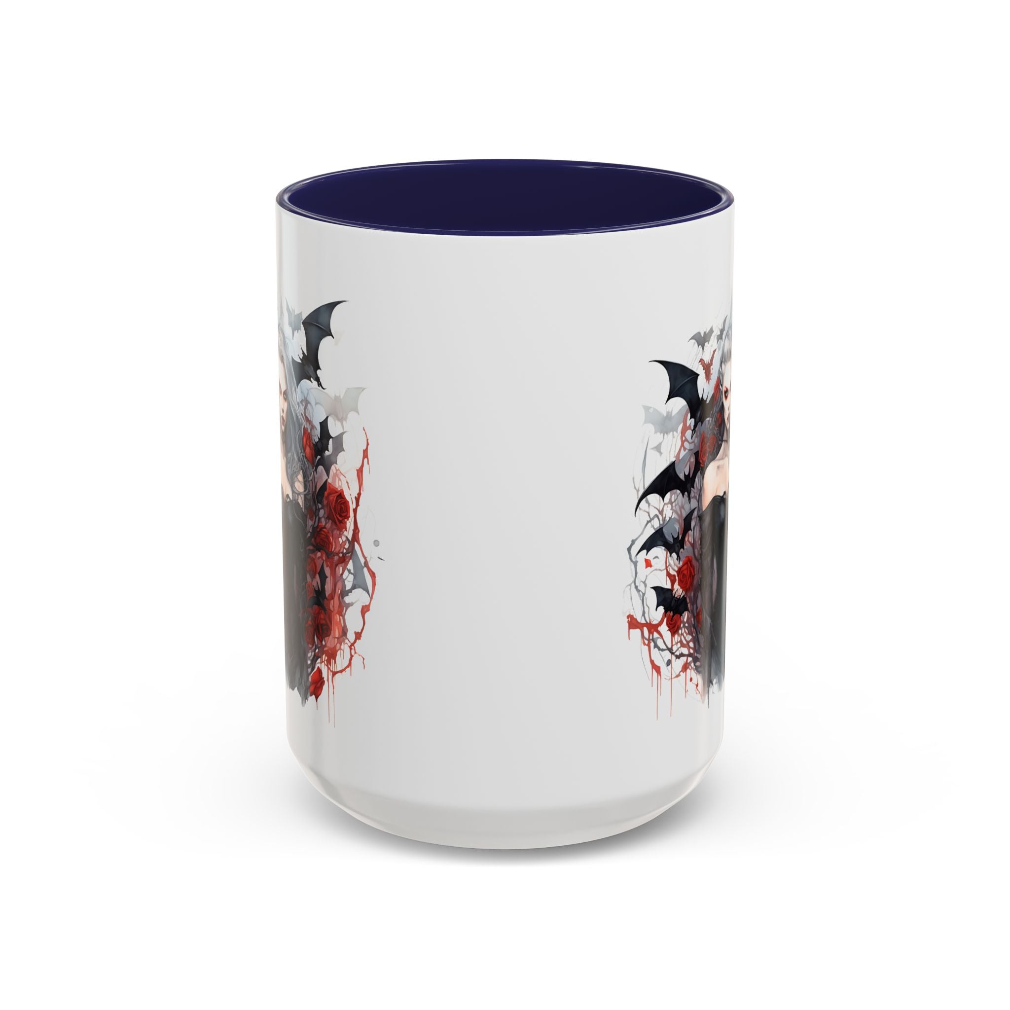 Gothic Coffee Mug, Dark Aesthetic Cup, Halloween Drinkware, Vampire Themed Gift, Horror Mug, Witchy Kitchen Decor