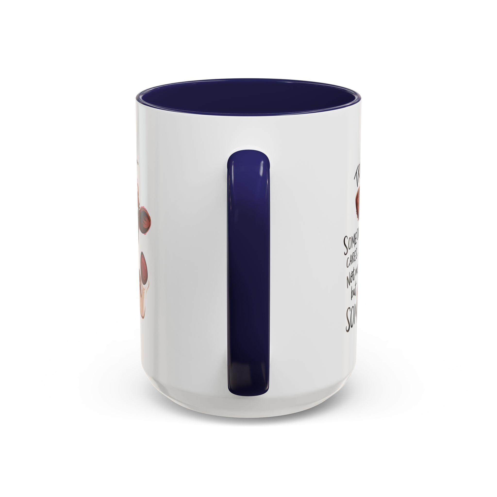 Funny Cow Accent Coffee Mug - Trust Me, Someone Cares attitude sassy animal lover