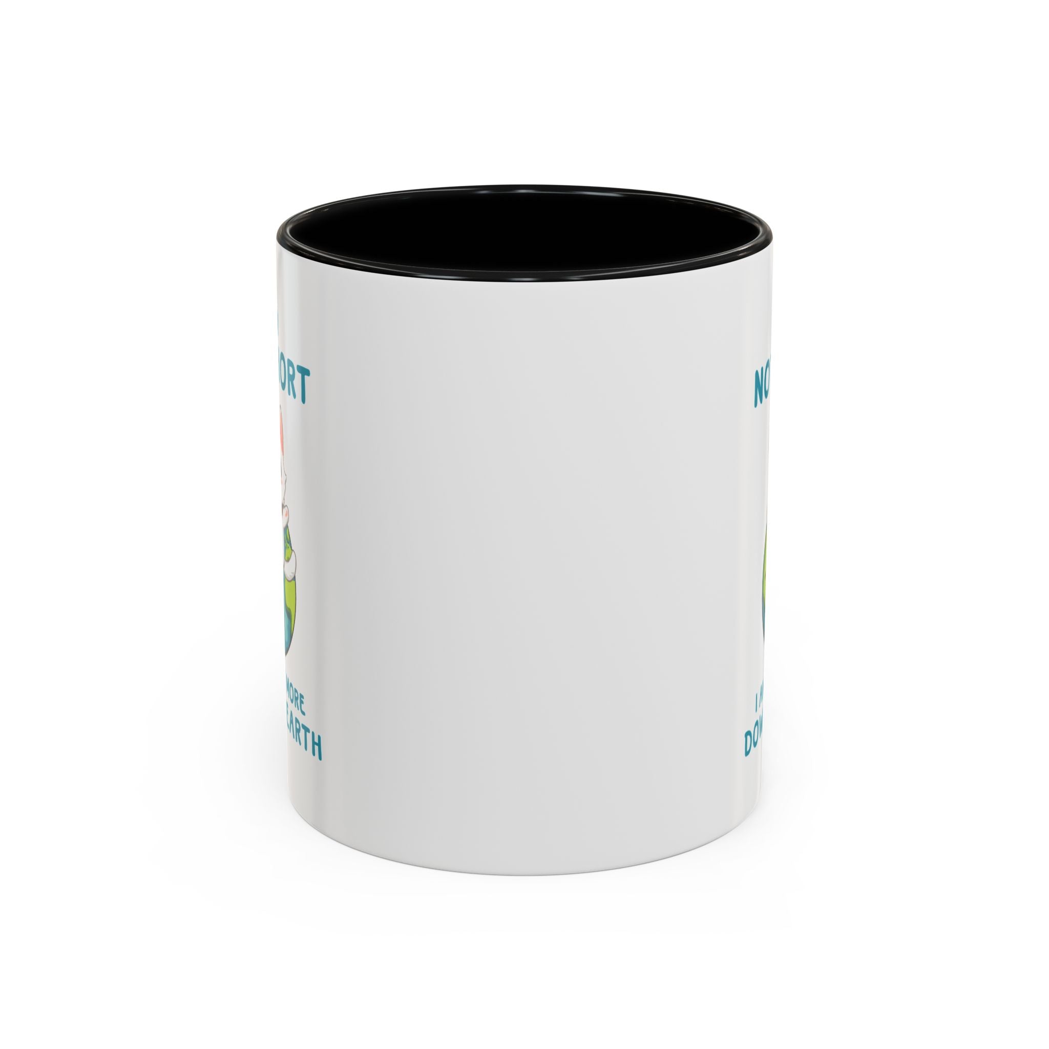 Cute Down to Earth Cat Coffee Mug - Perfect Gift for Cat Lovers