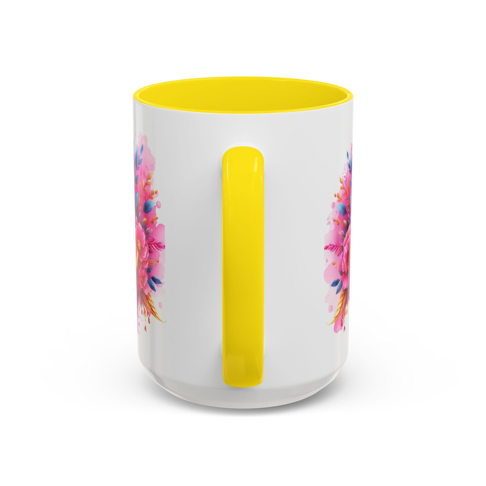 Inspirational Warrior Coffee Mug - Floral Design, Encouragement Gift, Cancer Awareness, Motivational Cup, Supportive Drinkware