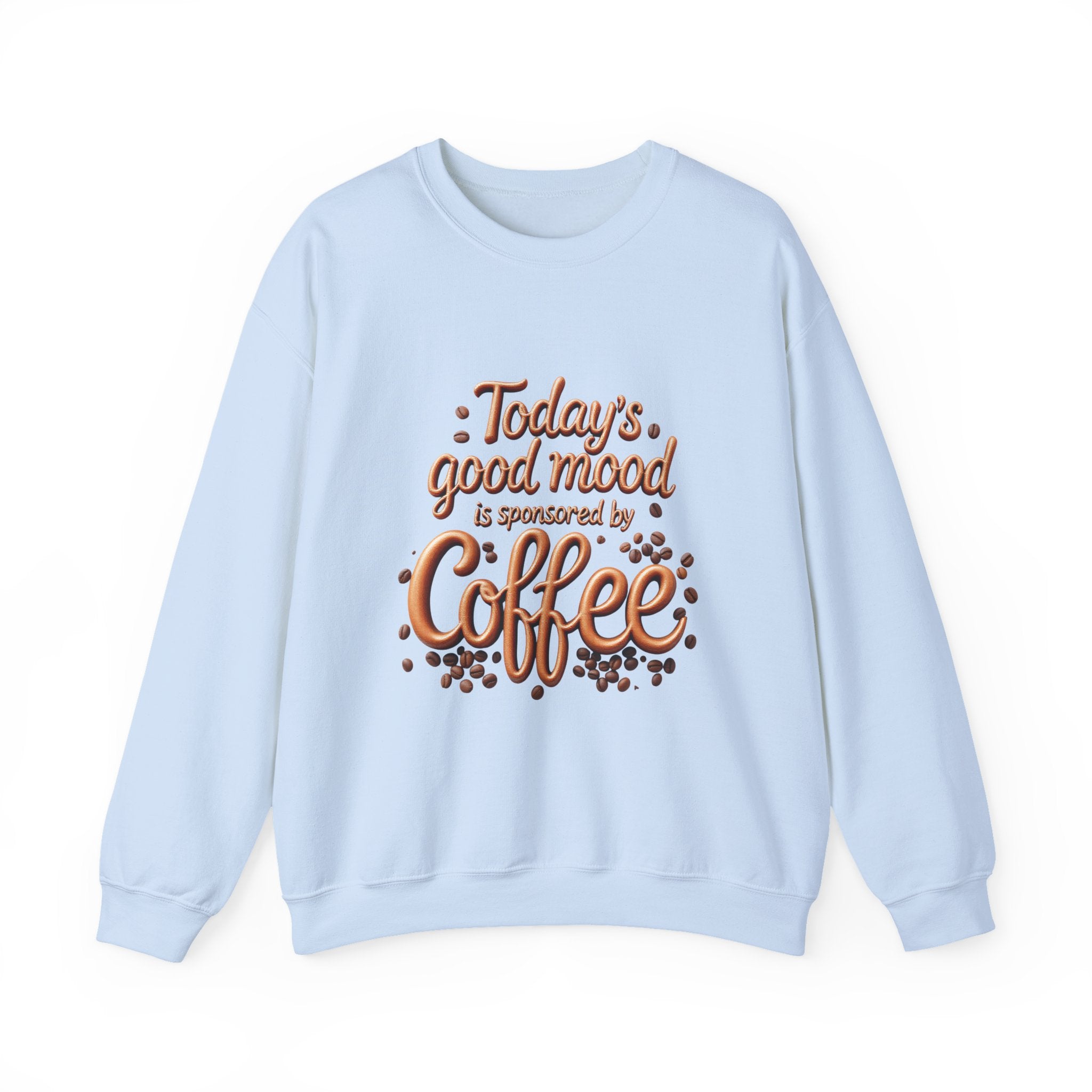 Coffee Mood Crewneck Sweatshirt - Cozy Gift for Coffee Lovers, Perfect for Birthdays, Holidays, Casual Days, Comfortable Wear