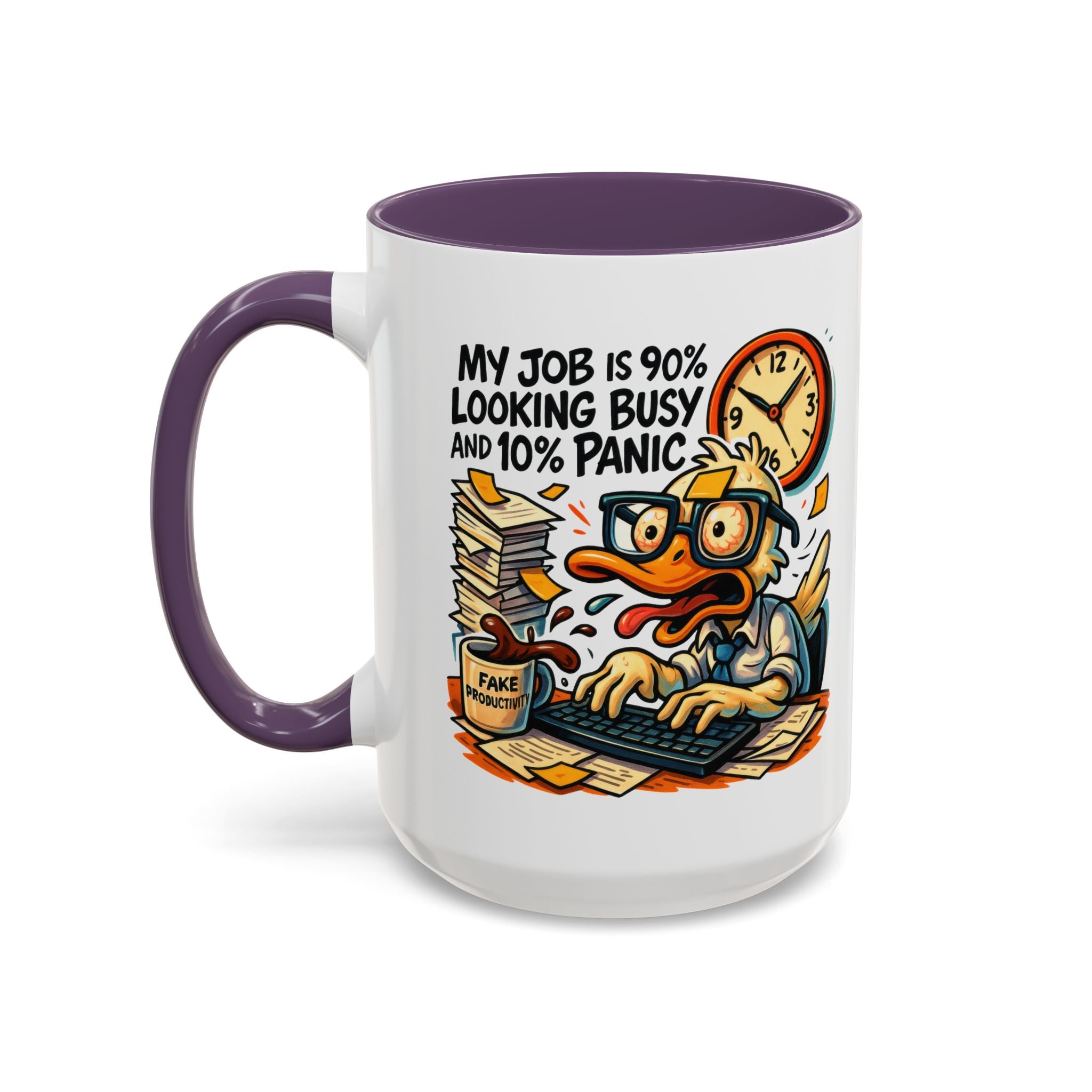 Funny Office Coffee Mug - Perfect Gift for Coworkers, Work from Home, Funny Gag Gift, Unique Desk Accessory, Humor Mug