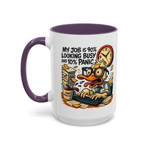 Funny Office Coffee Mug - Perfect Gift for Coworkers, Work from Home, Funny Gag Gift, Unique Desk Accessory, Humor Mug