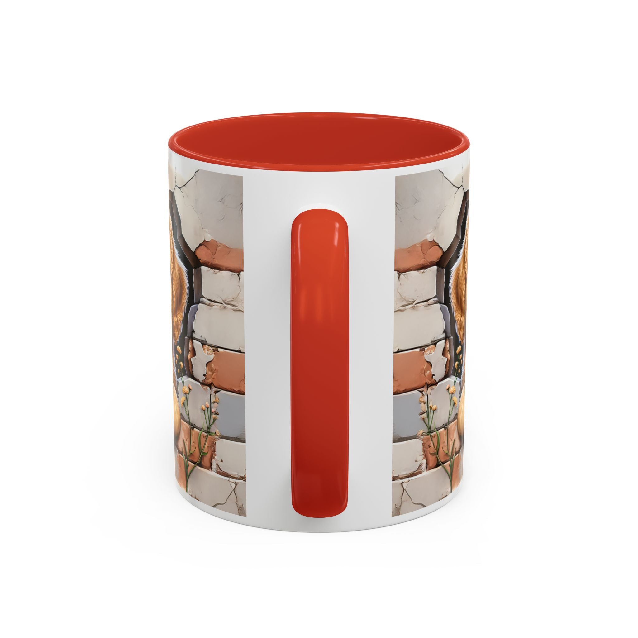 Cute Dog Accent Coffee Mug - Perfect Gift for Pet Lovers, Animal Lovers, Home Decor, Coffee Lovers, Unique Kitchenware